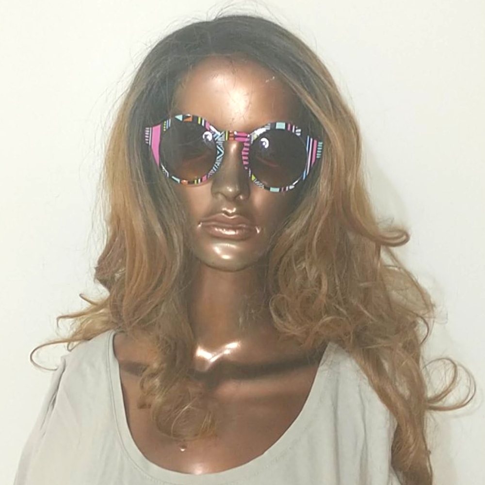 Women's tribal printed sunglasses